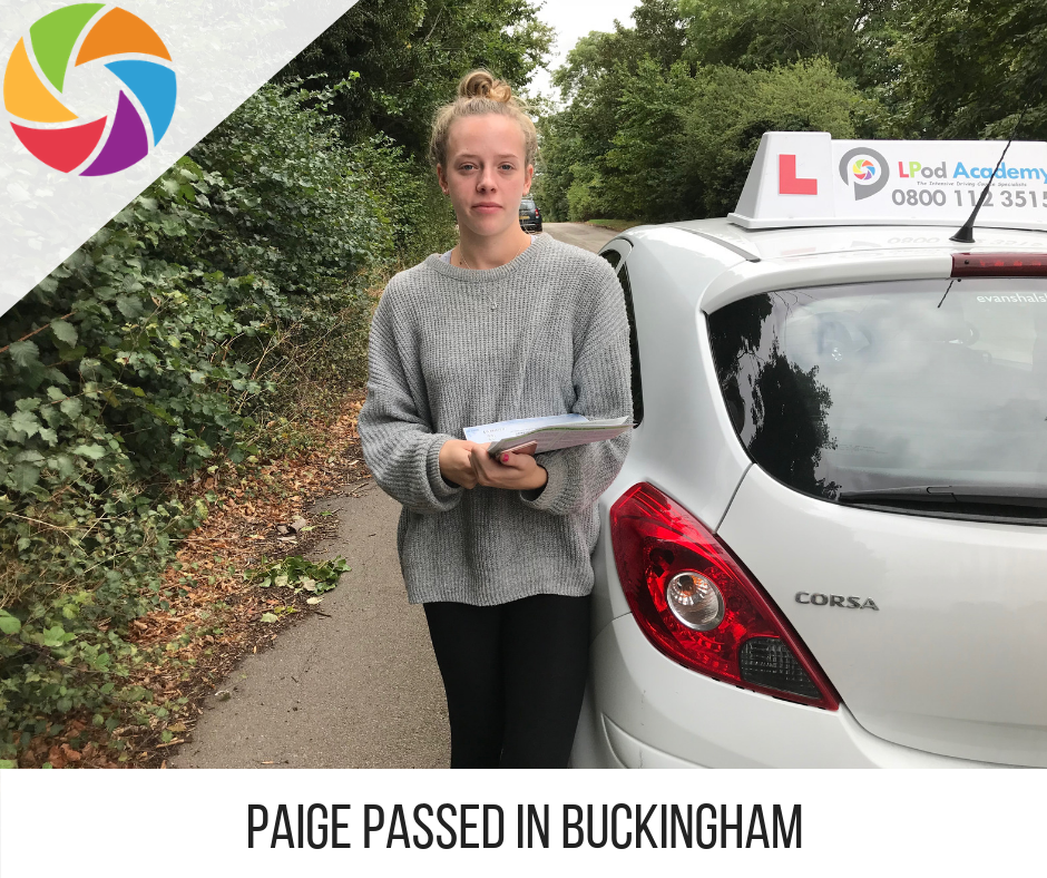 Paige Buckingham Pass Picture