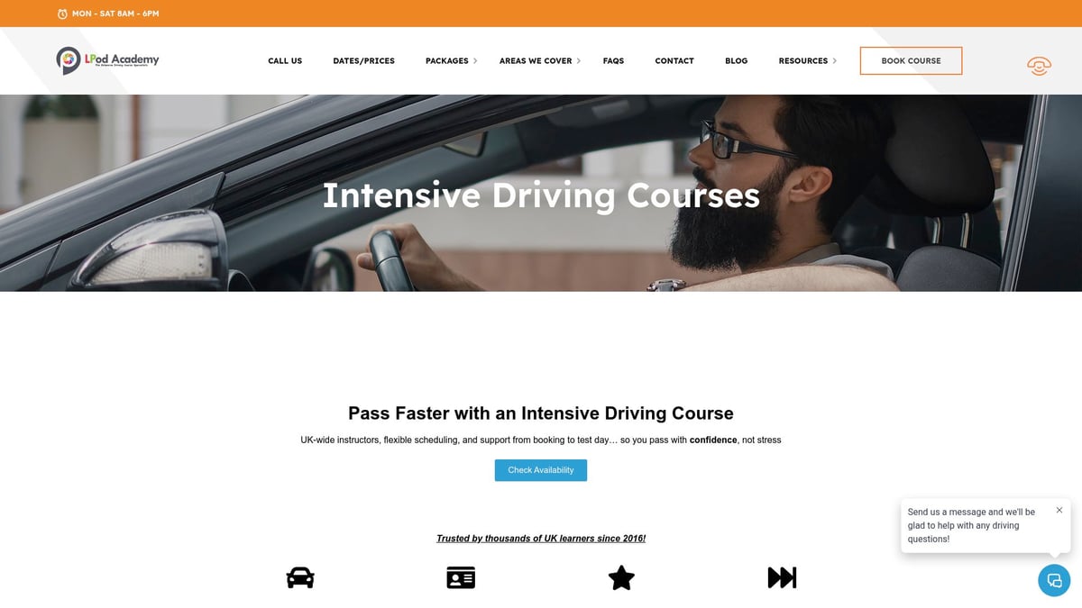 Fast Pass Driving Test Guide: Your Roadmap to Success 2025 - LPOD Academy: Intensive Driving Course Solutions