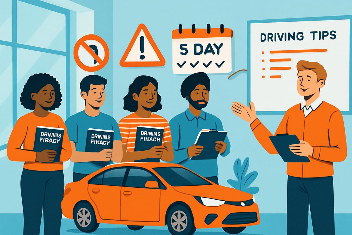 Tips for Success on Your 5 Day Driving Course