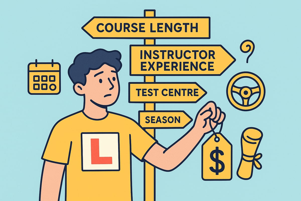 Key Factors Affecting Crash Course Prices